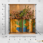 Gilded Blossom Screen photography backdrop for studio shoots