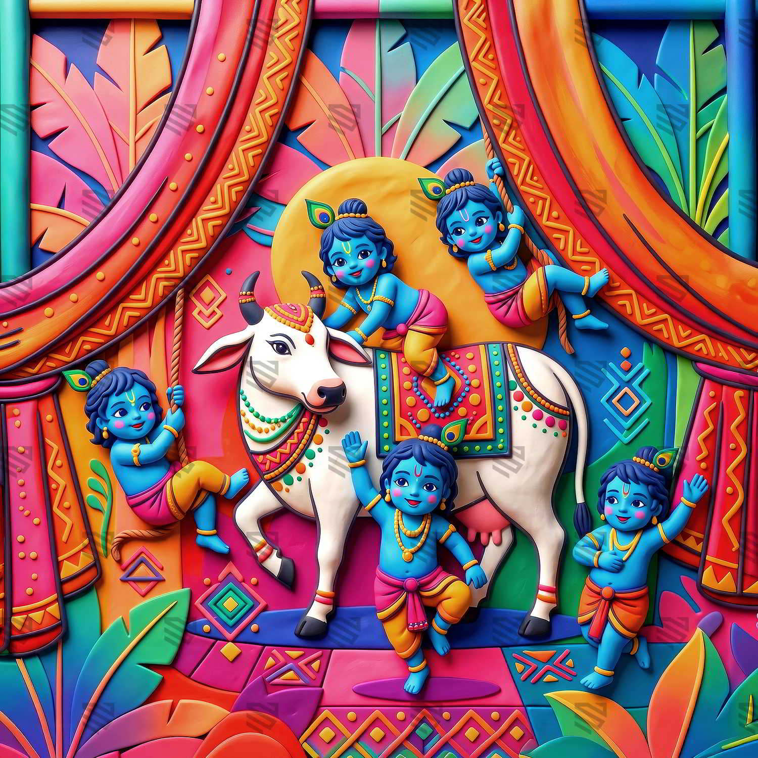 Gokul Anand Leela Backdrop