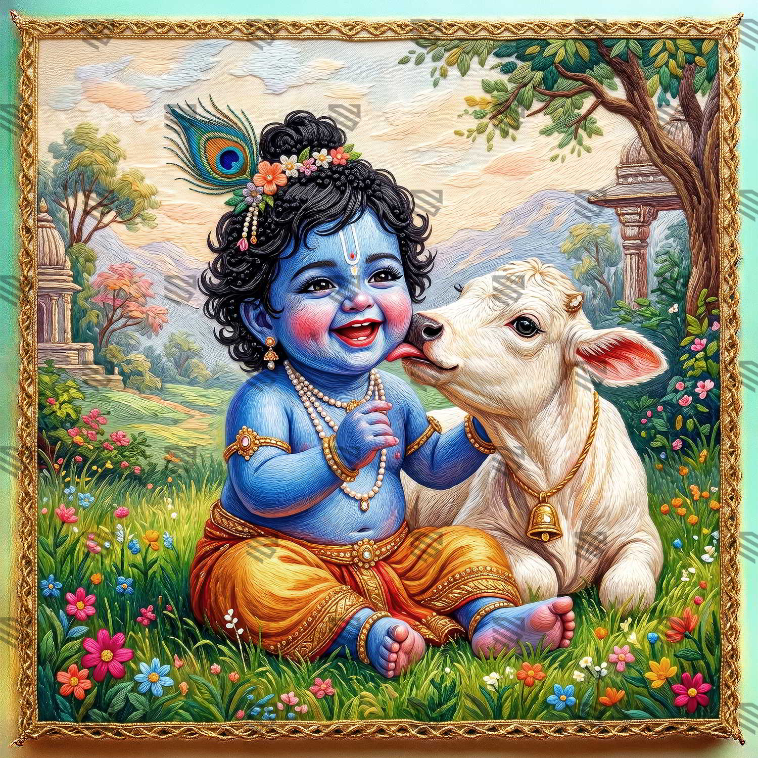 Gokul Vatsalya Backdrop