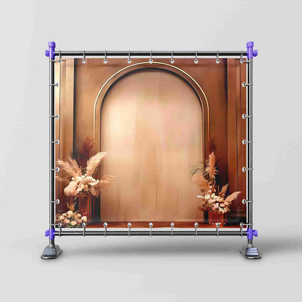 Golden Arch Floral Elegance second image