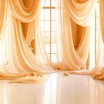 Golden Draped Backdrop