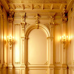 Golden Grandeur Royal Hall Backdrop