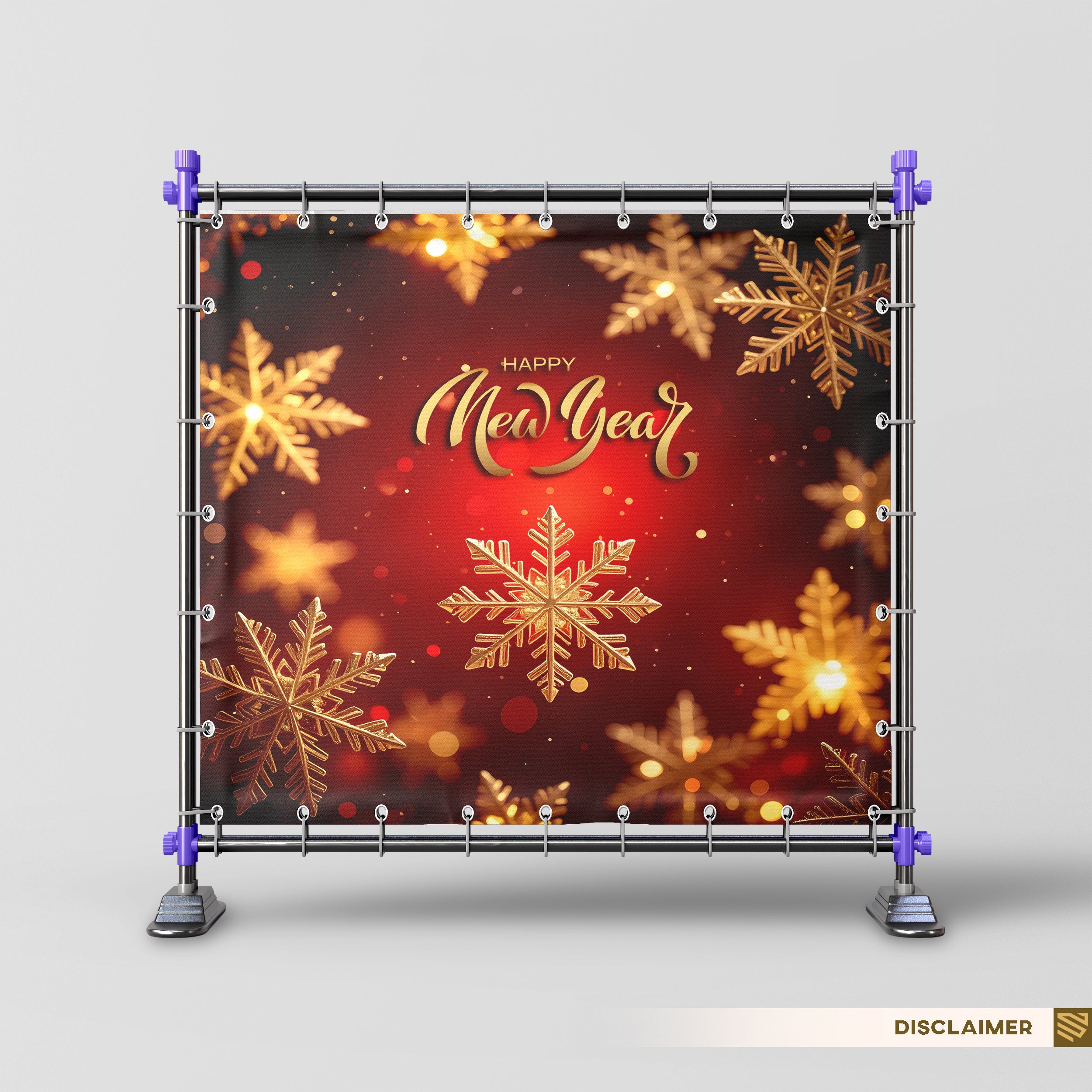 Golden Snowflake Celebration