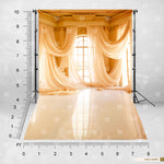 Golden Photography Backdrop