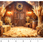 Rustic Barn Photoshoot Backdrop