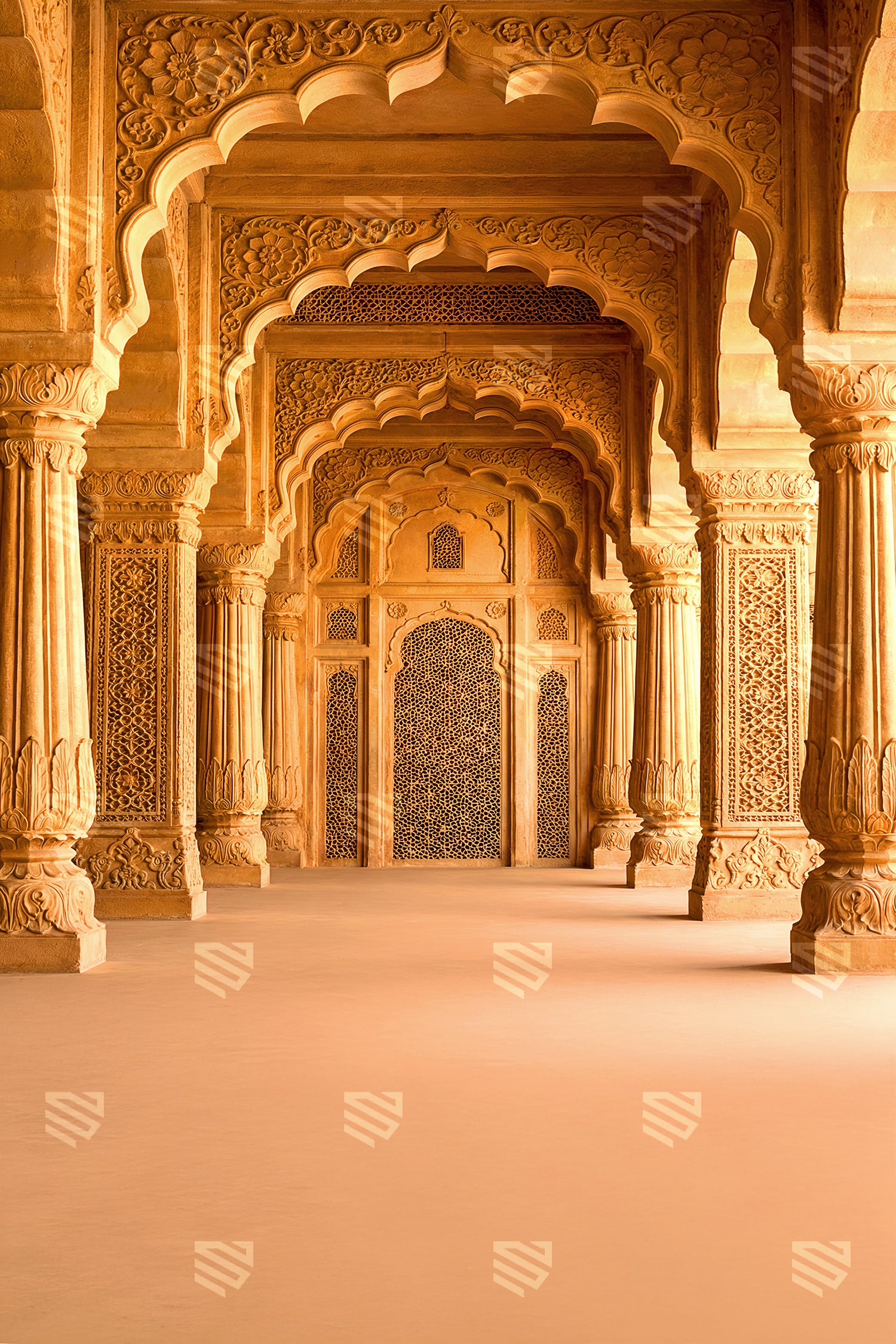 Golden Heritage Corridora - Maternity Backdrop