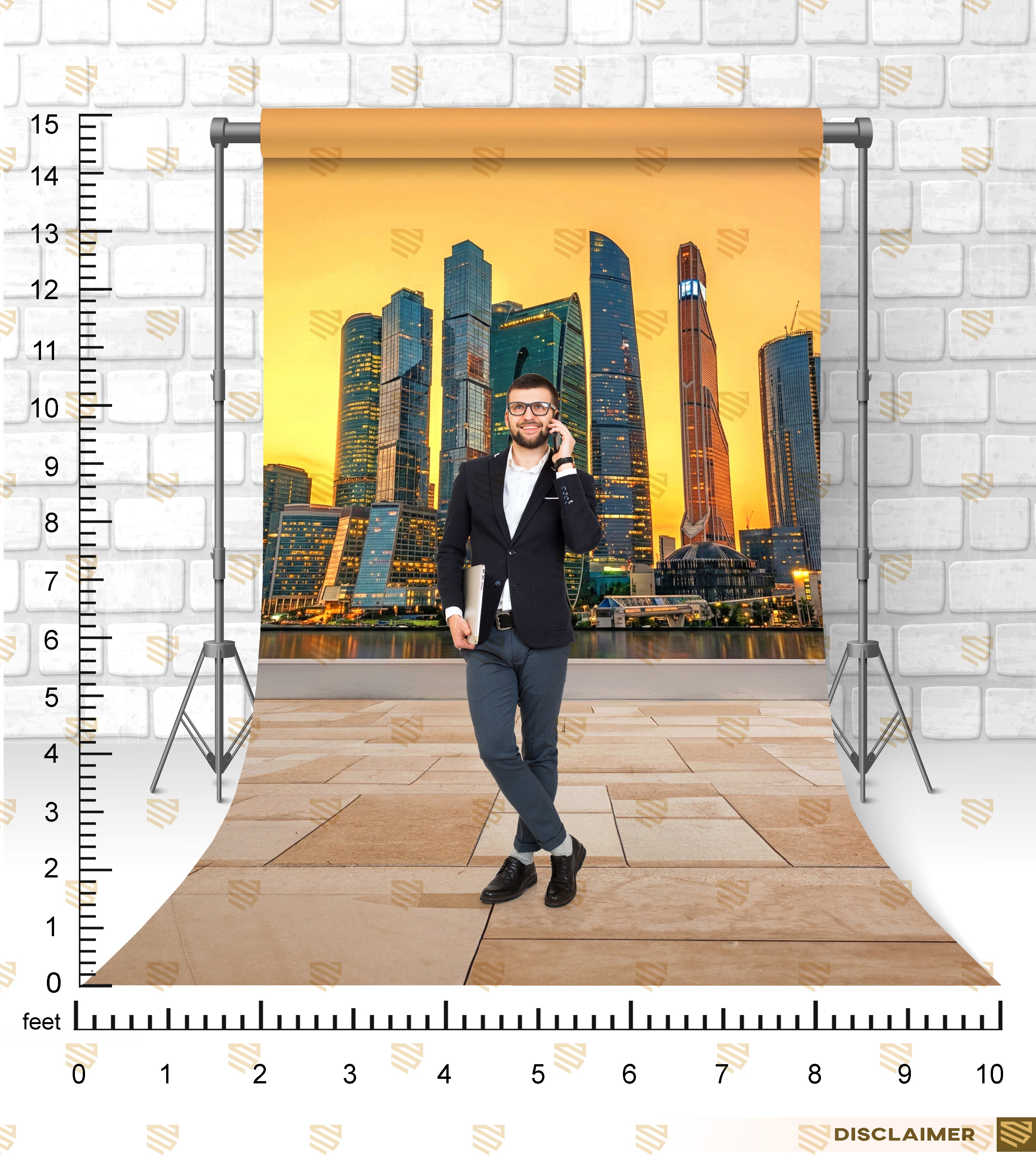 Golden Hour City Skyline