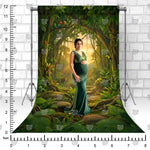 Golden Jungle Haven Maternity Backdrop