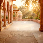 Royal Palace Courtyard Backdrop
