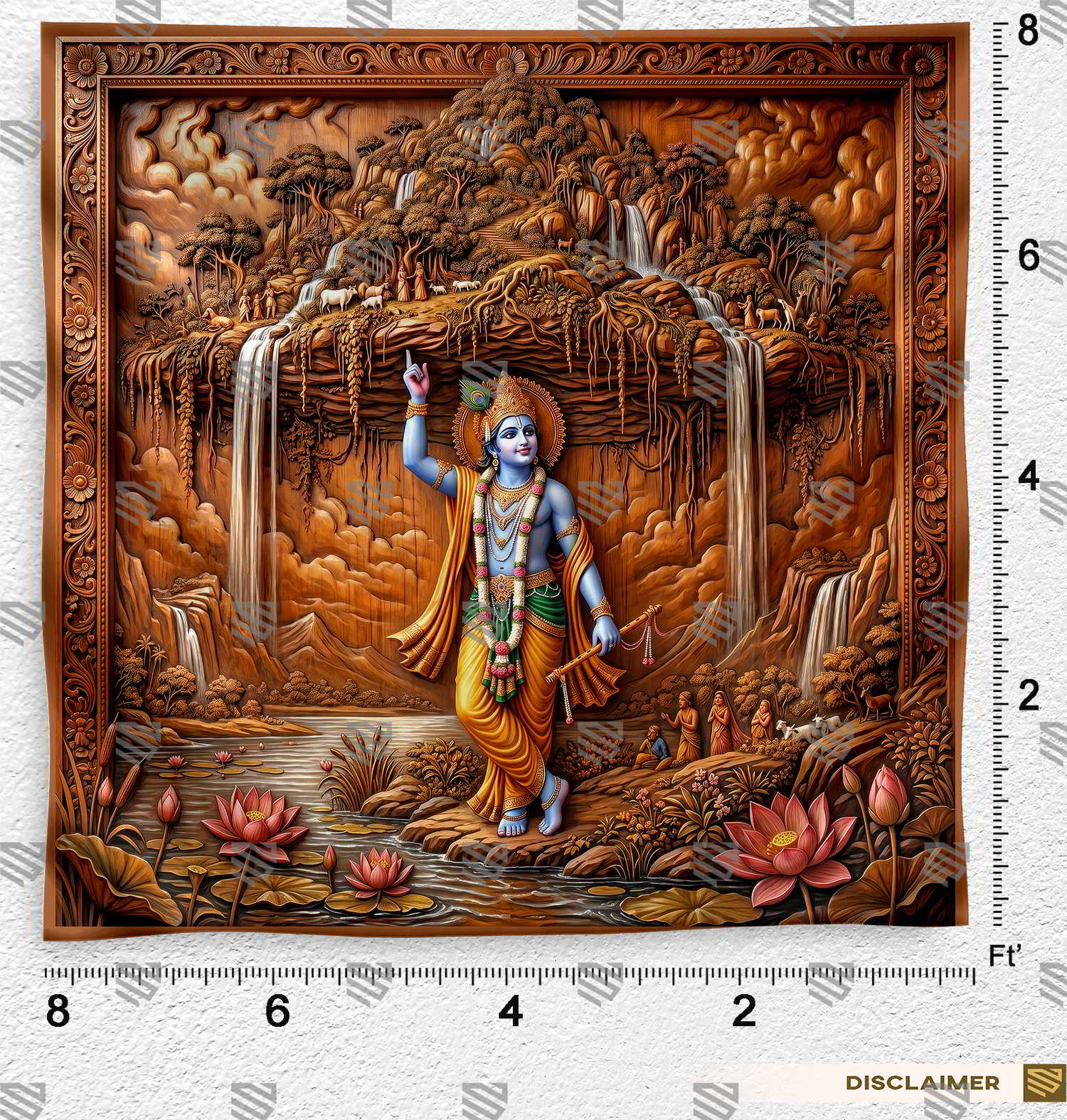 Krishna Govardhan Scene