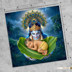 Govinda Madhur Laal Newborn Baby Photography Backdrop