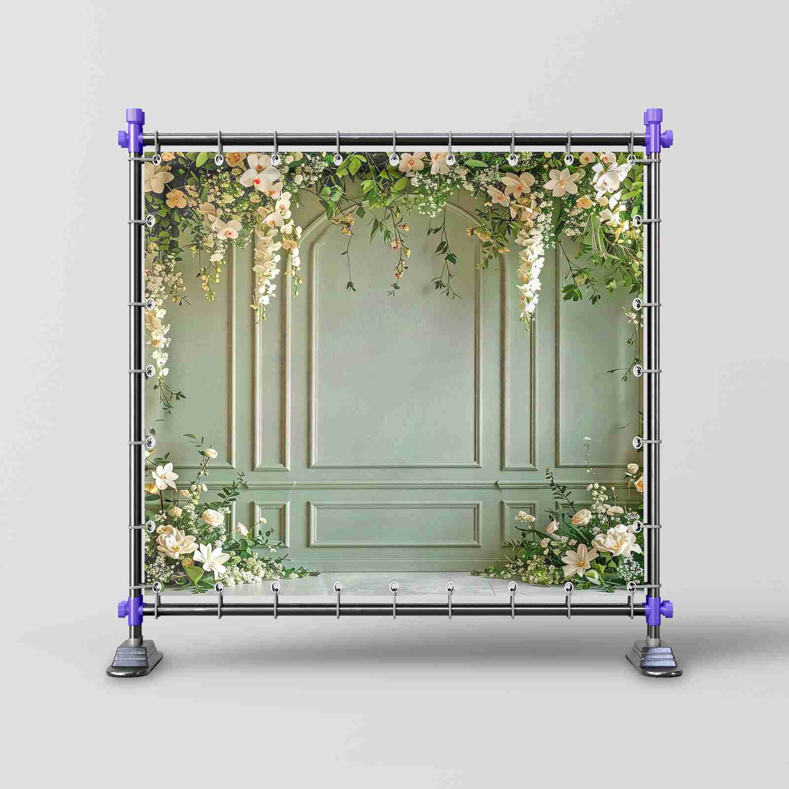Graceful Floral Archway