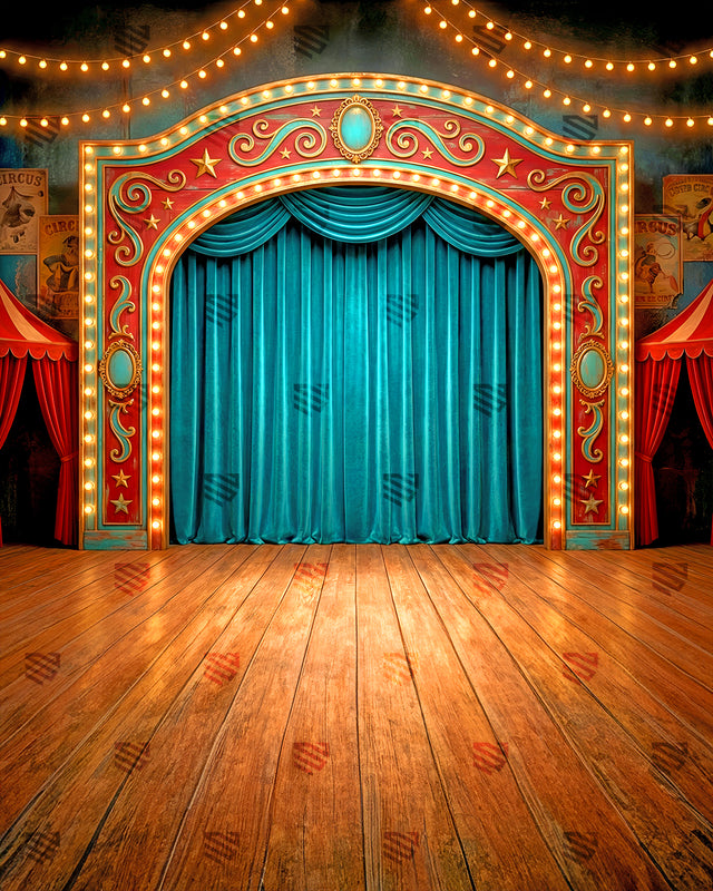 Grand Circus Performance Stage - Podcast Backdrop