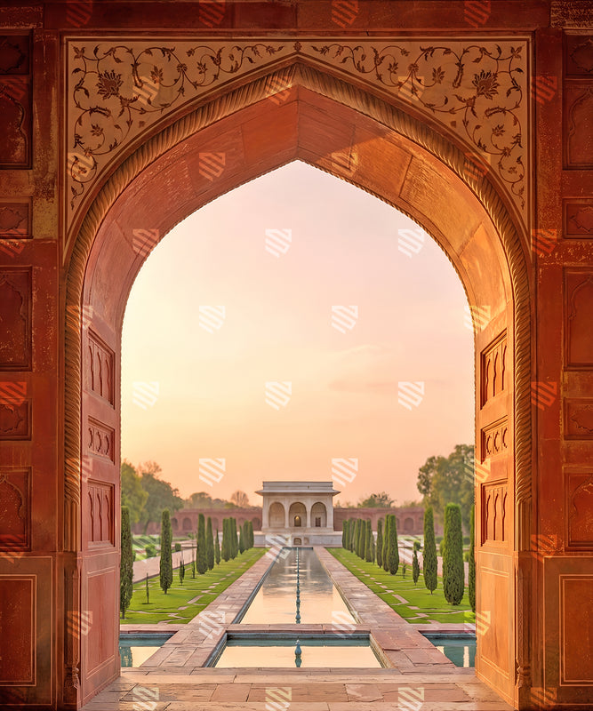 Grand Garden Entrance