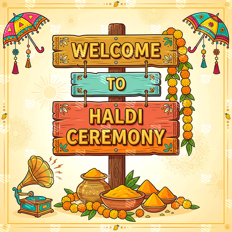 Grand Haldi Ceremony