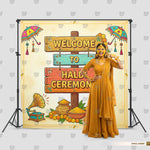Haldi Ceremony Background