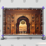 Maratha Majesty Baby Backdrop
