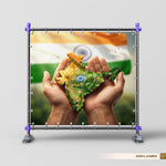 Bharat Zimmedari Backdrop