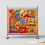 Bharat Theme Backdrop
