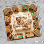 Harvest Village Retreat Newborn Baby Photography Backdrop