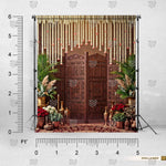 Heirloom Timber Entrance photography backdrop for studio portraits