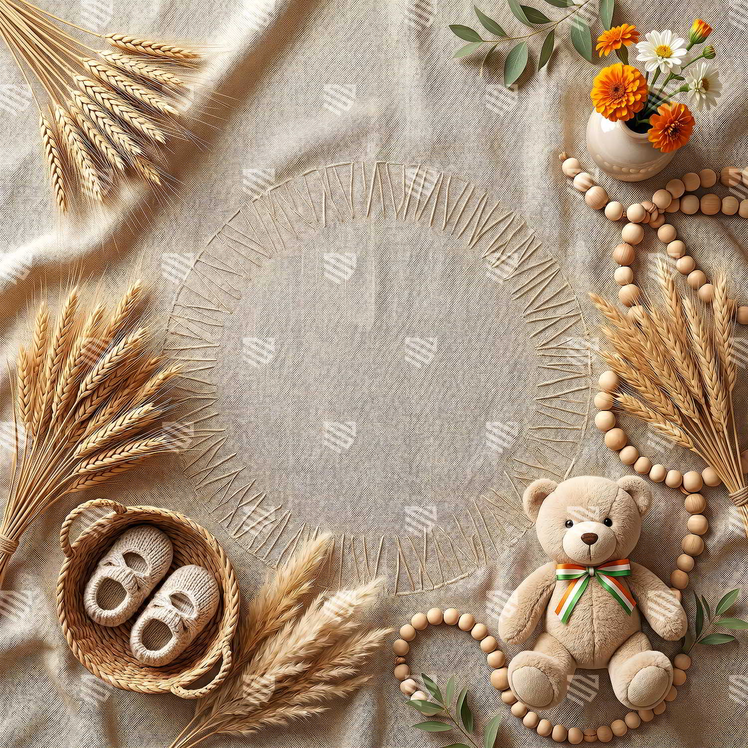 Heritage Dreamcatcher Charm Newborn Baby Photography Backdrop