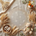 Heritage Dreamcatcher Charm Newborn Baby Photography Backdrop
