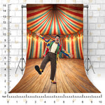 Vintage Theatre Stage Backdrop