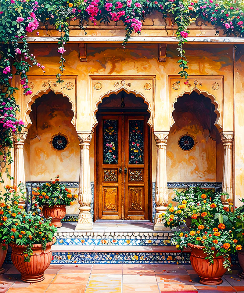 Heritage Courtyard – Blossoms of Tradition & Charm