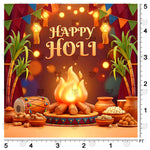 Holi Celebration Background