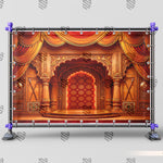 Imperial Maratha Court - Baby photoshoot Backdrop