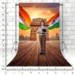 India Gate Podcast Backdrop