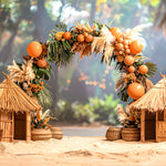 Island Bliss Setup Backdrop