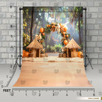 Baby Island Bliss Background Backdrop