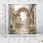 Ivory Palace Atrium photography backdrop for studio portraits