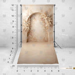 Elegant ivory photography background for model shoots