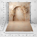 Ivory Pampas Archway Show Stopper backdrop by BackdropIndia