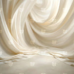 Ivory Whisper Drapes Backdrop