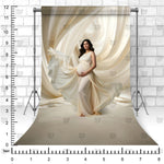 Ivory Drapes Maternity Backdrop