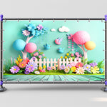 Floral Garden Photography Backdrop