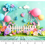 Joyful Garden Backdrop
