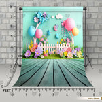 Blossom Garden Background Backdrop