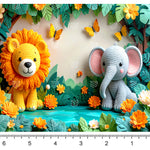 Jungle Adventure Background Backdrop