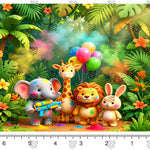 Jungle Theme Photoshoot Backdrop