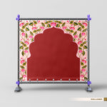 Lotus Flower Mandap Backdrop