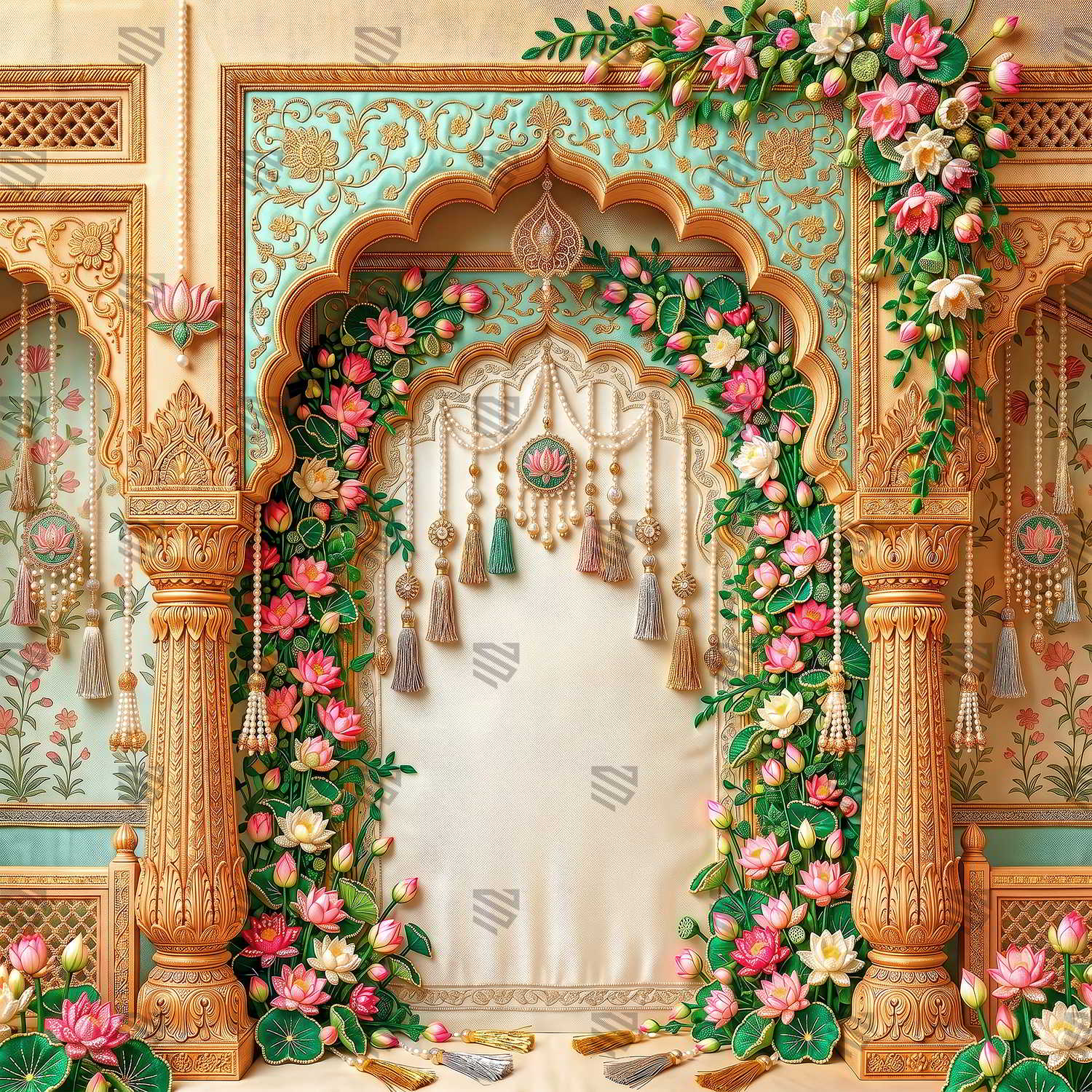 Kamal Toran Darbar Backdrop