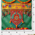 Traditional Kuber Deepavali backdrop