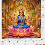 Traditional Lakshmi Deepavali background