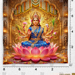 Lakshmi Deepavali pooja backdrop
