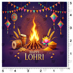 Lohri Harvest Festival Backdrop